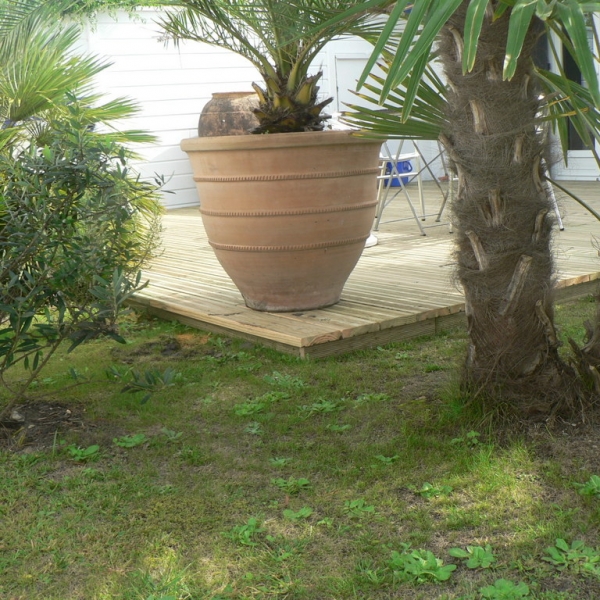 Aménagement de terrasse bois Bayone-Anglet-Biarritz